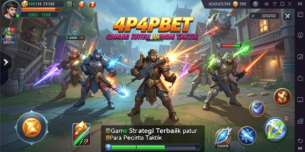 Tampilan gameplay menarik dalam 4P4BET dengan strategi mendalam.