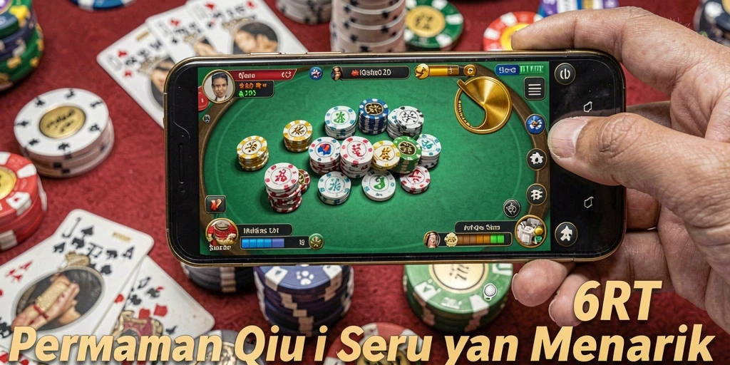 Tampilan gameplay QiuQiu yang mengasyikkan dan interaktif.