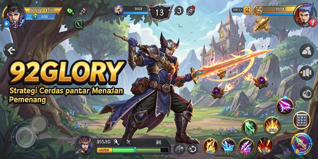 Tampilan menegangkan dari pertandingan strategis di 92GLORY.