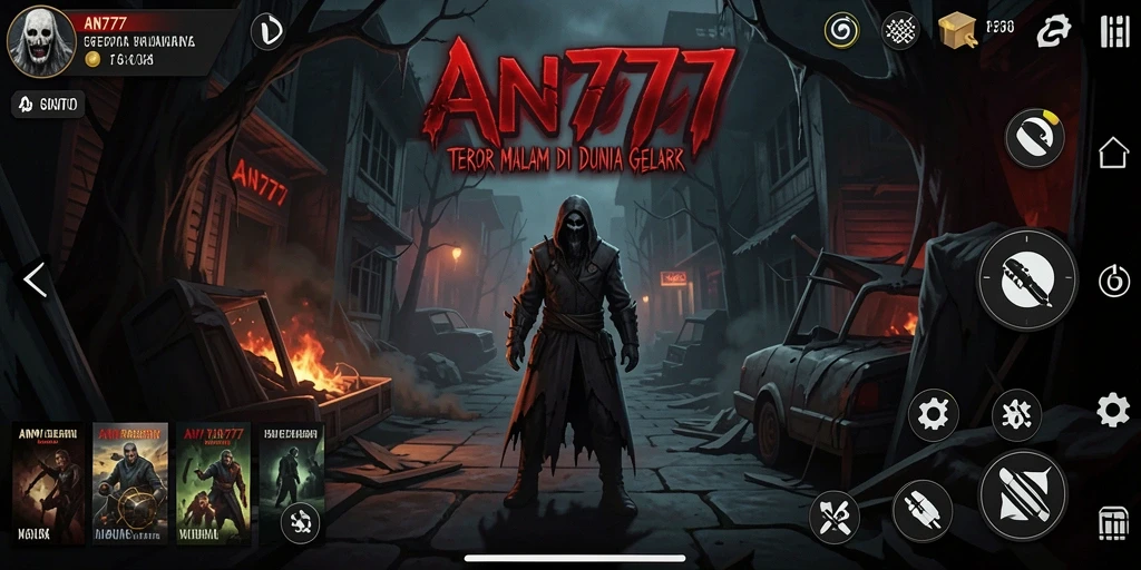 Gameplay AN777 yang mencekam dan horor.