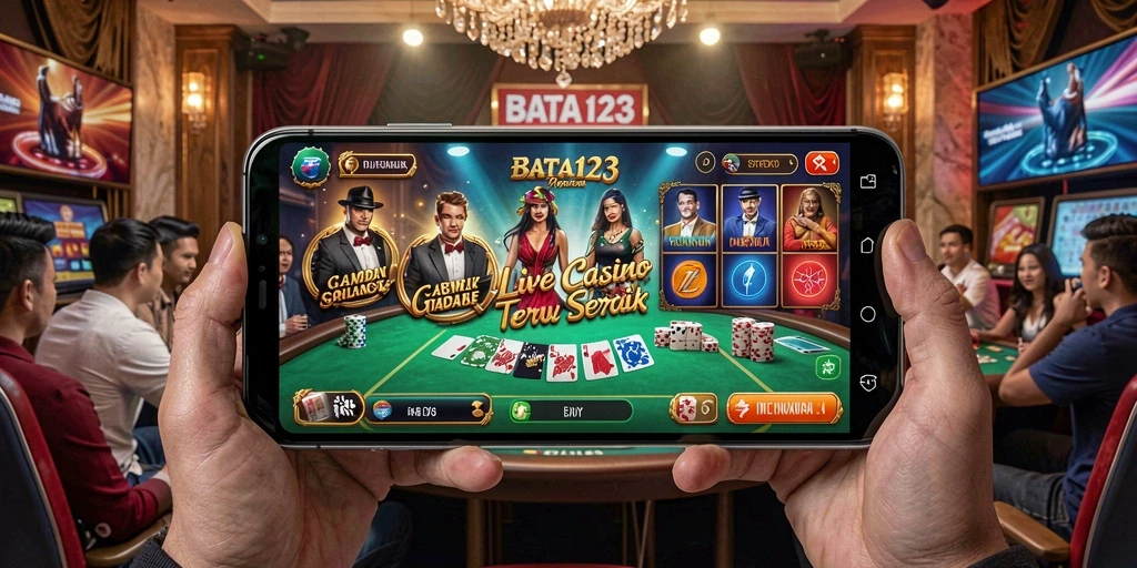 Tampilan gameplay Live Casino yang menarik dan interaktif.