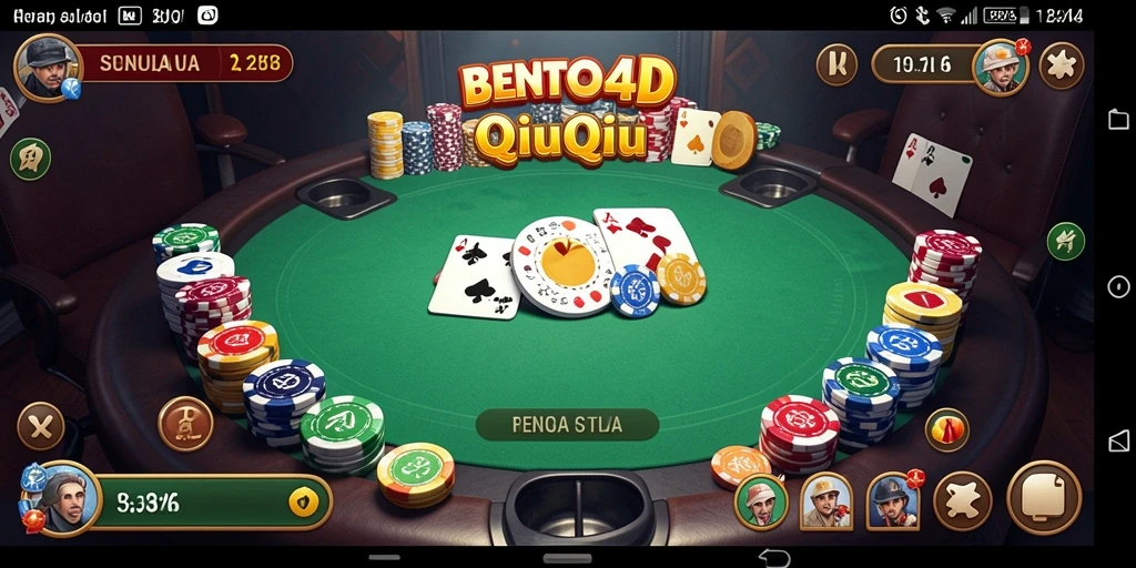 Tampilan gameplay seru di BENTO4D dengan fitur QiuQiu.