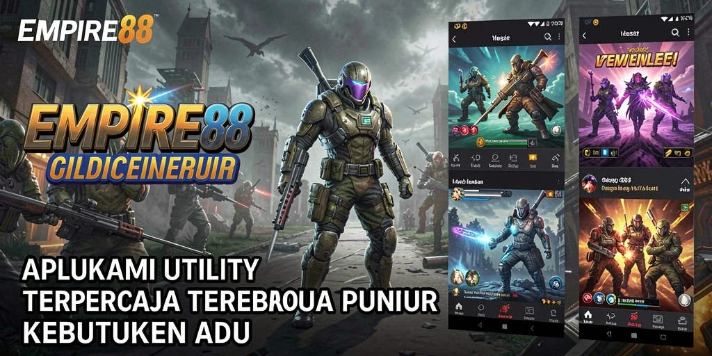 Tampilan antarmuka EMPIRE88 yang modern dan fungsional.