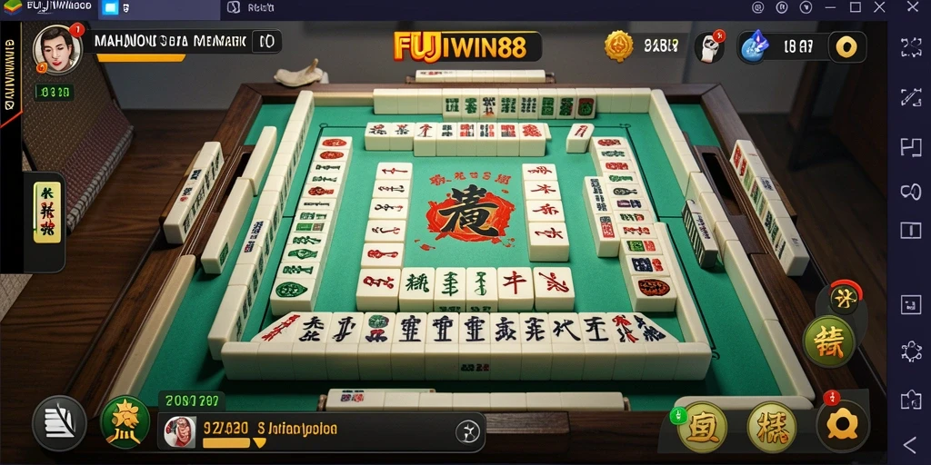 Tampilan menarik dari gameplay Mahjong di FUJIWIN88.