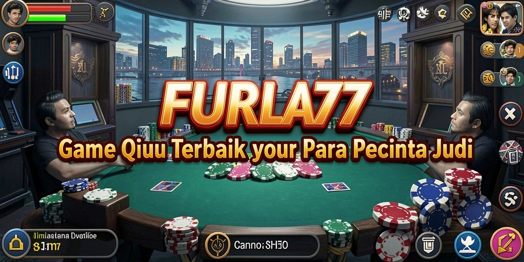 Tampilan permainan QiuQiu yang menegangkan di FURLA77.