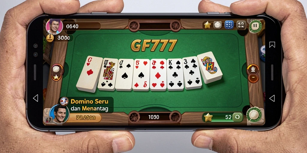 Tangkapan layar menunjukkan gameplay seru dari GF777 dengan pemain yang aktif berkompetisi.