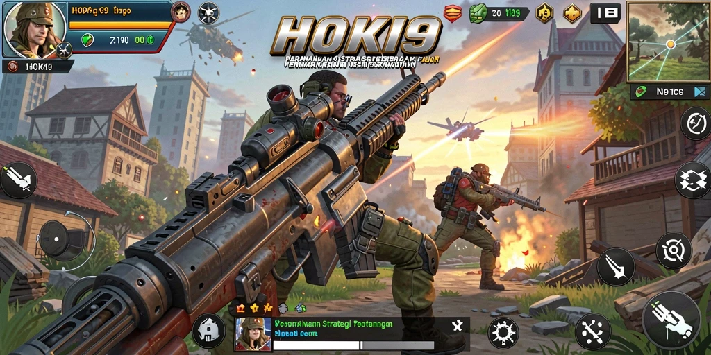Tangkapan layar HOKI9 menampilkan aksi strategis yang mendebarkan.