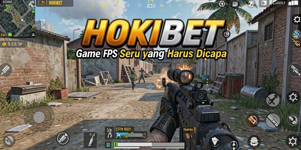 Tangkapan layar menampilkan pertempuran mendebarkan dalam HOKIBET.