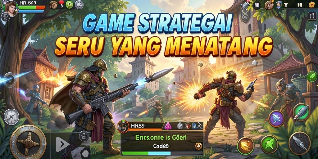 Tampilan gameplay seru dari HR89 yang menantang.