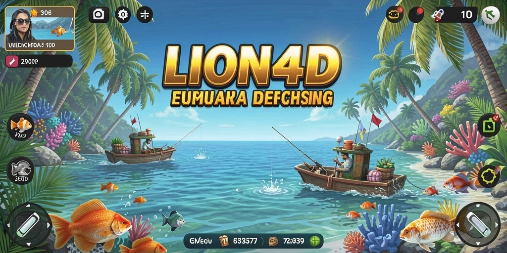 Tangkapan indah di LION4D, nikmati keindahan laut.