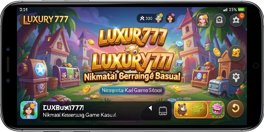 Tampilan menarik gameplay LUXURY777 yang menghibur.