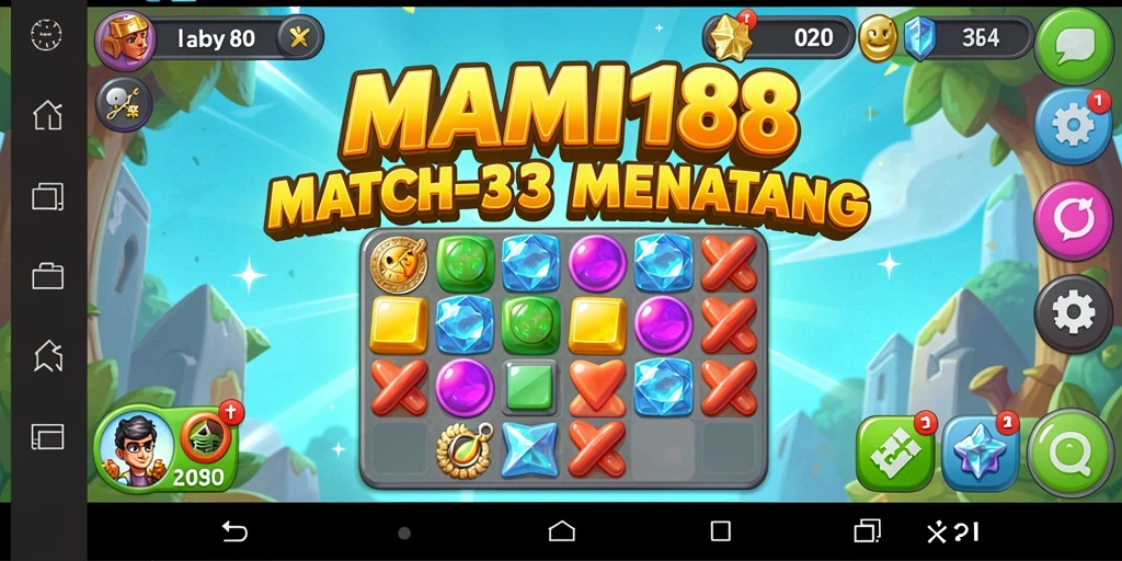 Tangkapan layar MAMI188 menampilkan gameplay seru dan penuh warna.