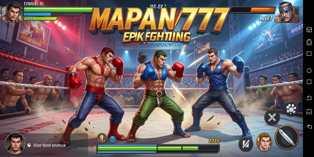Tampilan menarik dari MAPAN777 dengan aksi pertarungan yang intens.
