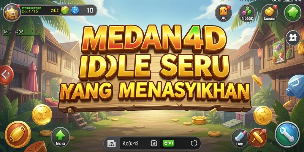 Tampilan gameplay <strong>MEDAN4D</strong> yang menarik dan penuh aksi Idle.