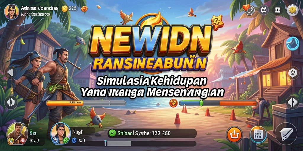 Tampilan gameplay menarik di NEWIDN dengan interaksi yang dinamis.