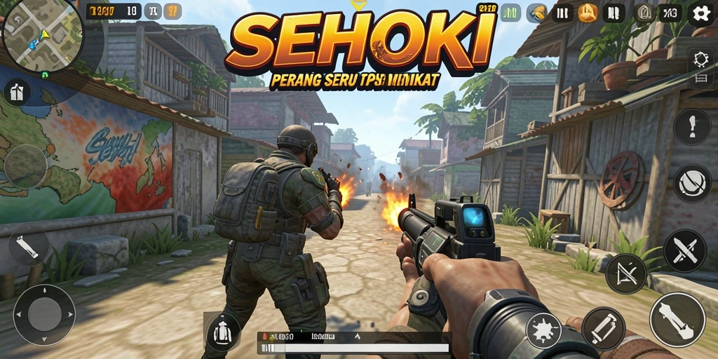 Tampilan dinamis dari pertempuran seru di SEHOKI.