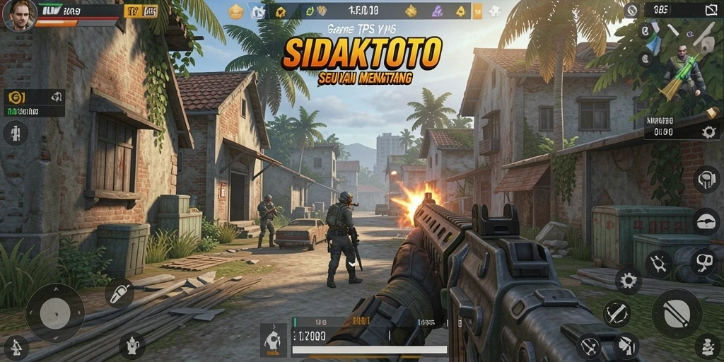Gameplay seru di SIDAKTOTO dengan aksi menembak yang mendebarkan.