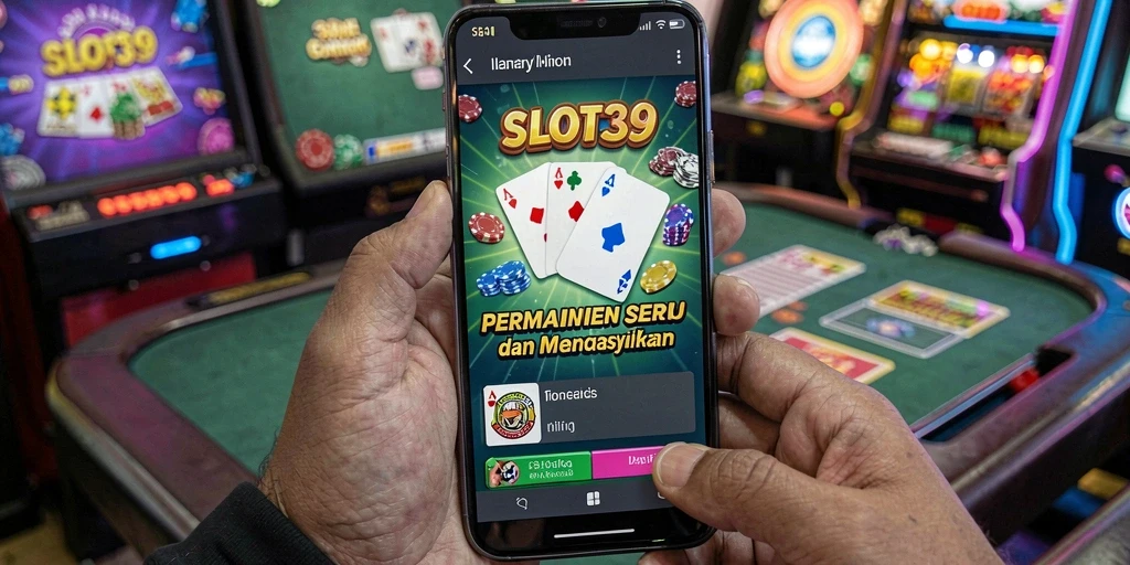 Tampilan screenshot utama SLOT39 menampilkan gameplay Domino yang mendebarkan.