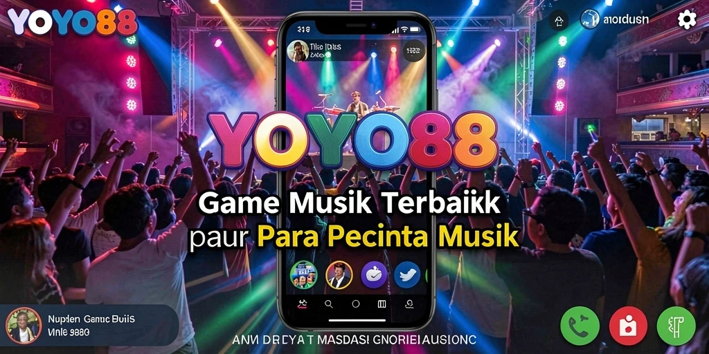 Tampilan gameplay <strong>YOYO88</strong> yang mengasyikkan dengan berbagai tantangan musik.
